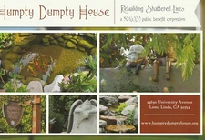 Humpty Dumpty House Loma Linda California Advertising Postcard