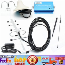 Cell Phone Signal Amplifier 3G/4G Extender GSM/CDMA Repeater W/ Yagi Antenna Kit