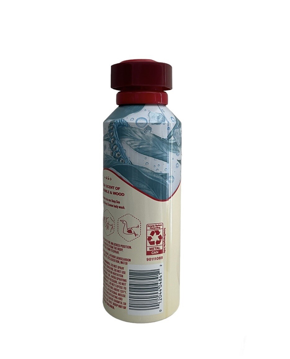 3 Pk ORIGINAL Old Spice Men's Underarm Body Spray Deep Sea Chamomile & Wood 5.1