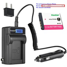 Kastar Battery LCD AC Charger for Sony NP-FT1 FT1 Sony Cyber-shot DSC-T33 Camera