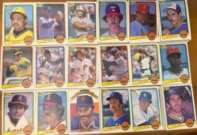 UP TO 80% OFF 1983 DONRUSS BASEBALL CARDS #1-433 YOU PICK - SEE DESCRIPTION