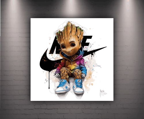 Wandkunst Leinwanddruck Avengers Nut gerahmt zum Aufhängen bereit Wanddekoration moderne Kunst - Bild 2 von 8