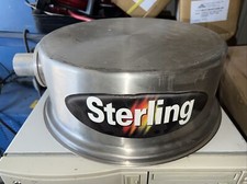 Commercial Vacuum Hopper Lid With Hose Extension Stainless Steel