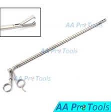 Pinzas de agarre con resorte cargadas 10 mm 35 cm Laparo Lap Lp-001