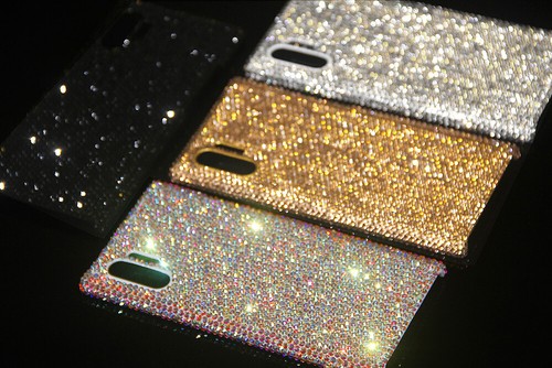 Bling Diamond Case Cover For Samsung Galaxy Note 10/10+ WITH SWAROVSKI ELEMENTS - Picture 12 of 73