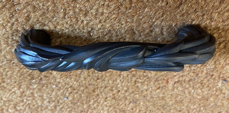New Edgar Berebi Louis Xv Cabinet Pull 3.5" c.c -Oiled Bronze