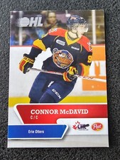 Connor McDavid Post Cereal Pre-Rookie Card In Nm Cond. 2013-2014 CHL Erie Otters