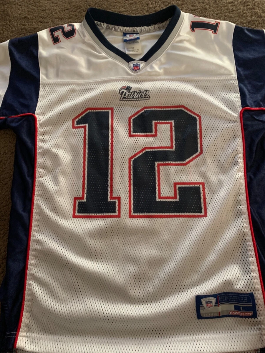 Reebok tom best sale brady youth jersey