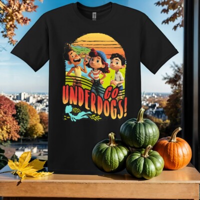 Vintage Disney Pixar Luca Go T-Shirt T Shirt Herren Damen Unisex Tshirt SY839