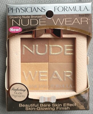 Physicians Formula Nude Wear Glowing Nude Bronzer # 6237 New