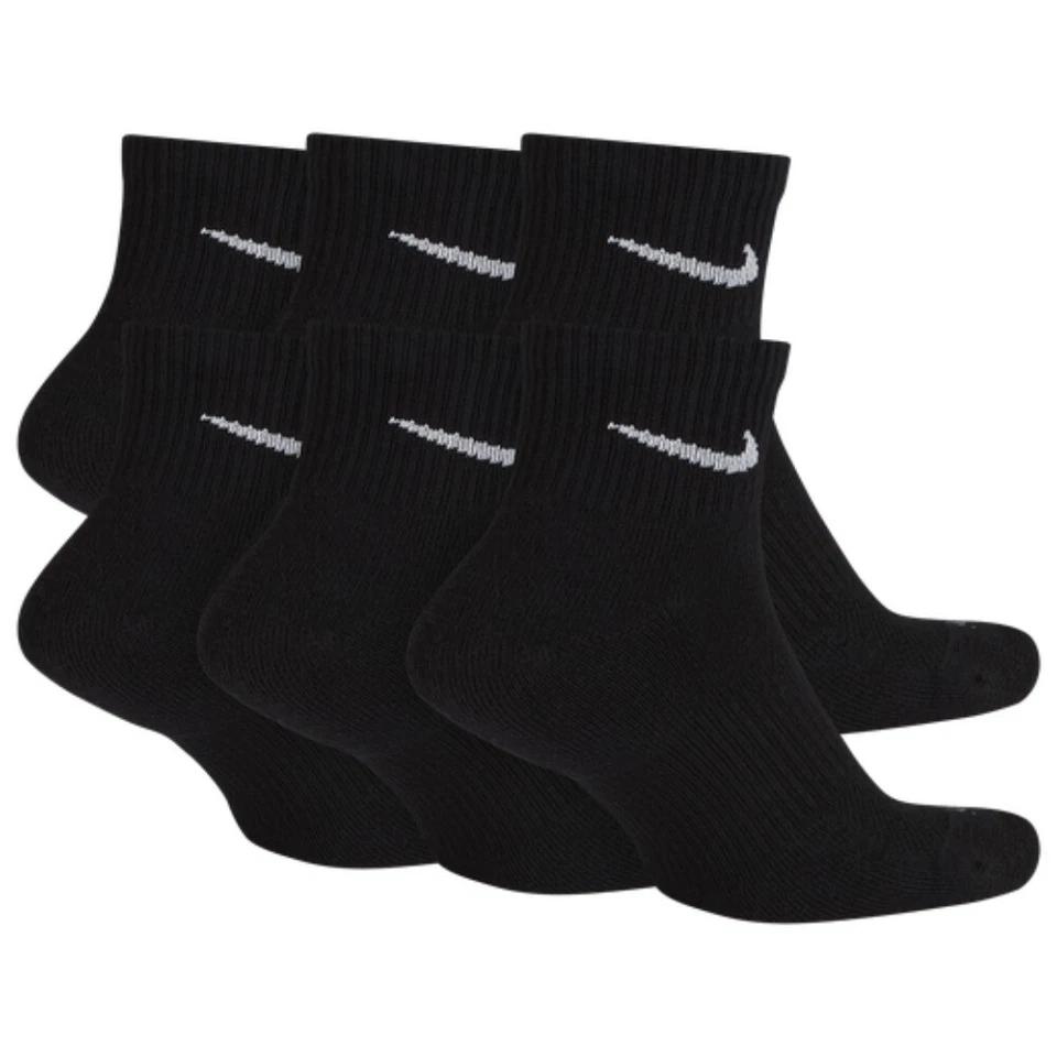 Calcetines deportivos para hombre Nike Everyday Plus entrenamiento acolchados Dri-Fit calcetines al tobillo Foto 4 de 4
