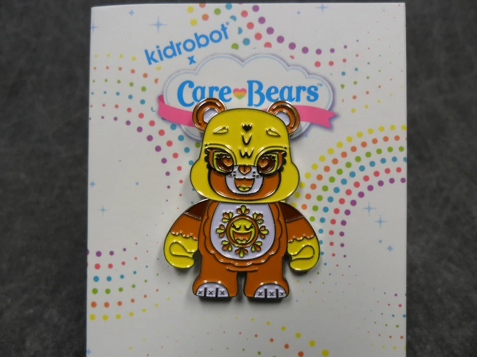 Kidrobot Care Bears NEW * Funshine Bear * Enamel Pin Blind Box 2/20 Metal - Image 2 of 4