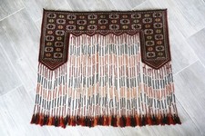 tappeto antico kapunuk kapilik turkmeno yurta asia centrale inizio XX secolo