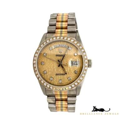 Rolex Day-Date 36 President Tridor Oman Khanjar Caseback