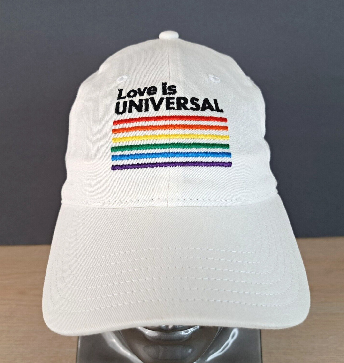 LOVE IS UNIVERSAL STUDIOS ADJUSTABLE STRAPBACK BA… - image 1