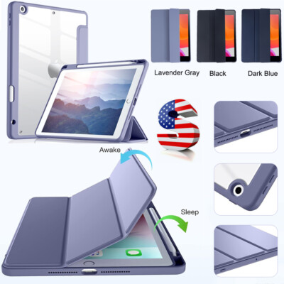 Shockproof Smart Cover Case for iPad 10th 9th 8th 7th 6th Gen Air 11 Pro 11 2024
