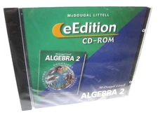 McDougal Littell Algebra 2 eEdition Equations Graphs Windows/Mac CD-ROM (2004)