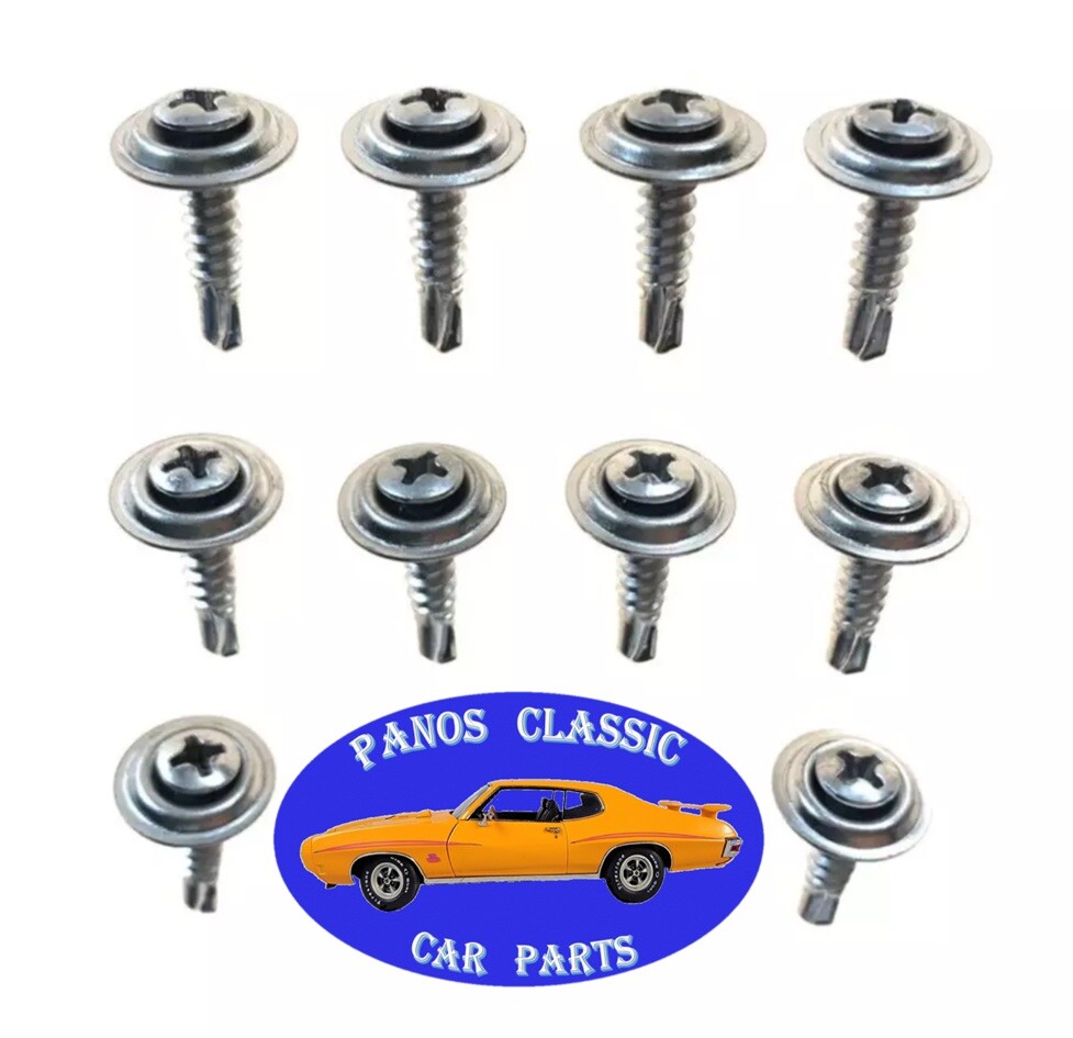 GM #8 x 3/4" Phillips TEKS Tap Screw #2 Drill Point Dash Interior Door 10pcs 283