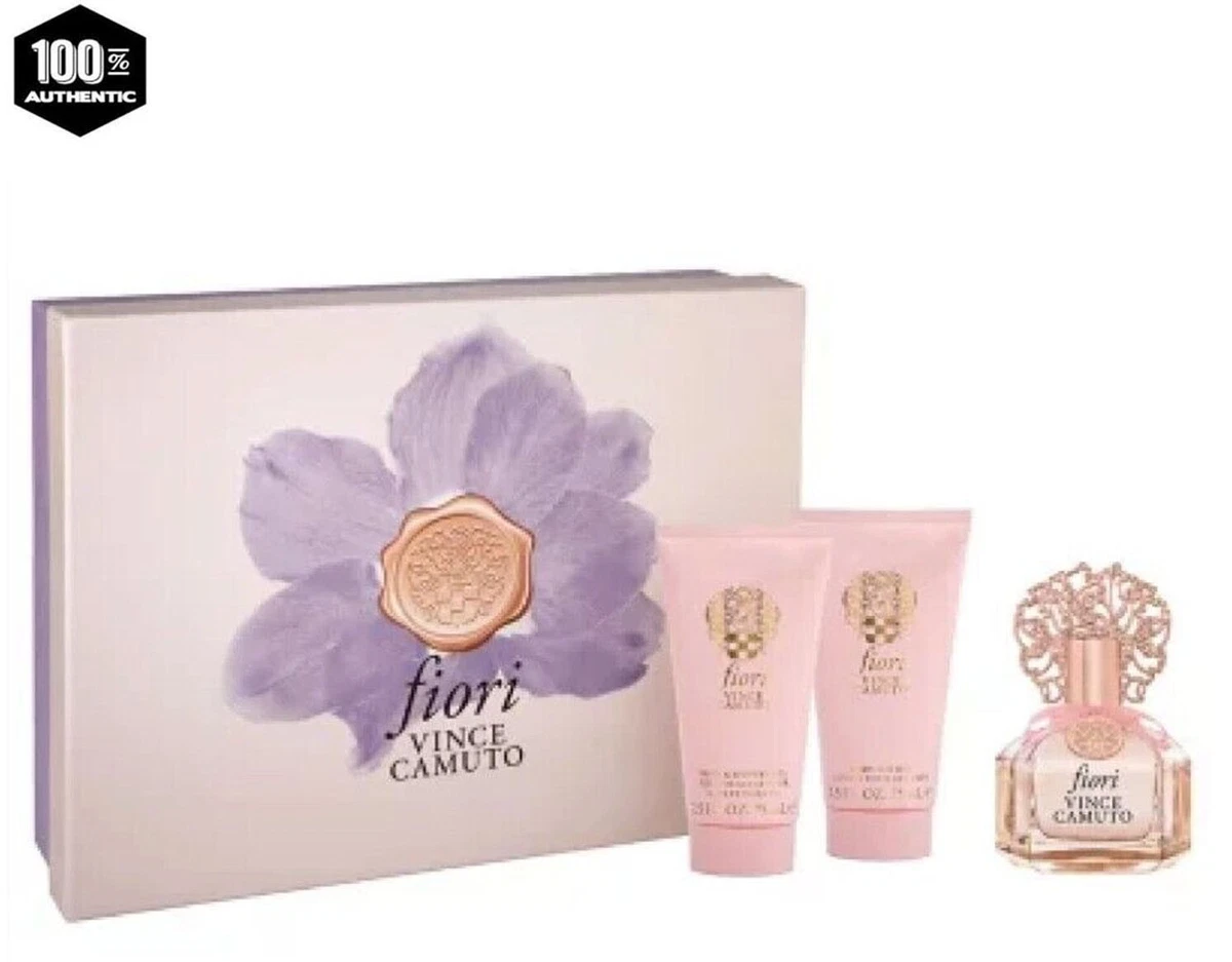 Vince Camuto Fiori 3pc Gift set for Women 3.4oz EDP sp 2.5 oz B L