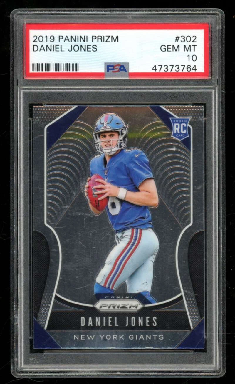 Daniel Jones trading card