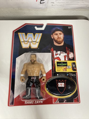 WWE SAMI ZAYN Mattel Retro Series 3 2017 Wrestling...