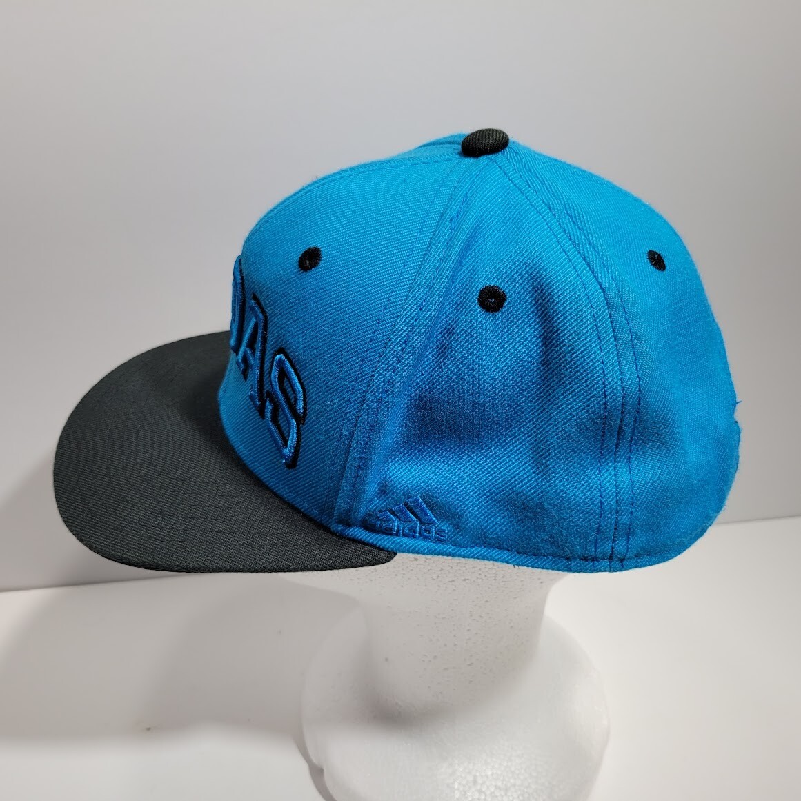 Adidas Blue Hat Cap Adjustable Snap Back Spell Ou… - image 3