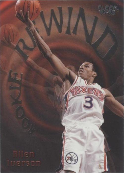 1997-98 Fleer - Allen Iverson #5 - 1 of 1