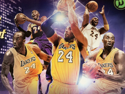 Kobe Bryant LAKERS ポスター　コービー KOBE BRYANT +++ Los Angeles Lakers Poster NBA Basketball Poster 24