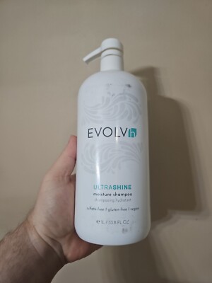 EVOLVh UltraShine Moisture Shampoo, 33.8 Oz