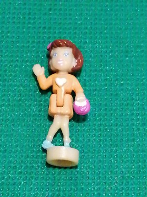 Rare Polly Pocket Bluebird Hatbox 1995, Très Bon état Avec Personnages