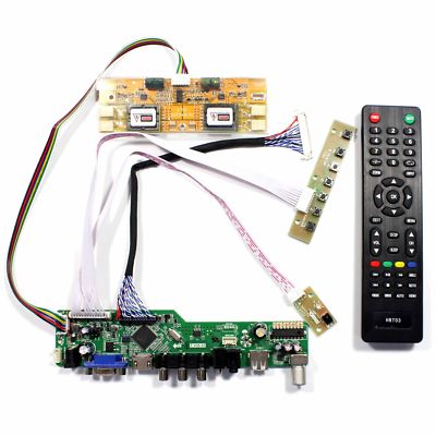 HD VGA AV USB  LCD Driver Board For 20'' M200O1 L01 M200O1 L05 1600x900 LCD