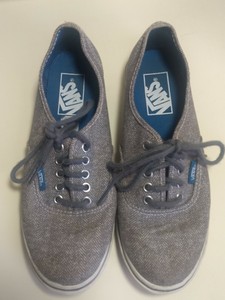 grey vans size 6