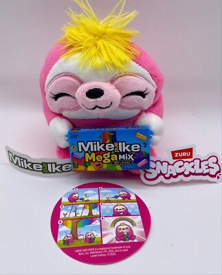 SUSIE MIKE & IKE MEGAMIX ZURU 5 Surprise Snackles Series 1 Plush