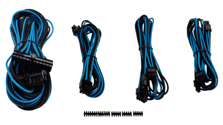 CORSAIR Premium Individually Sleeved PSU Cable Kit Starter