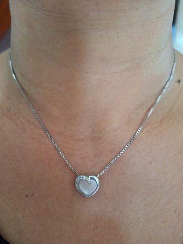 COLLIER EN ARGENT MASSIF ET ZIRCON - Rebeka Jewelry
