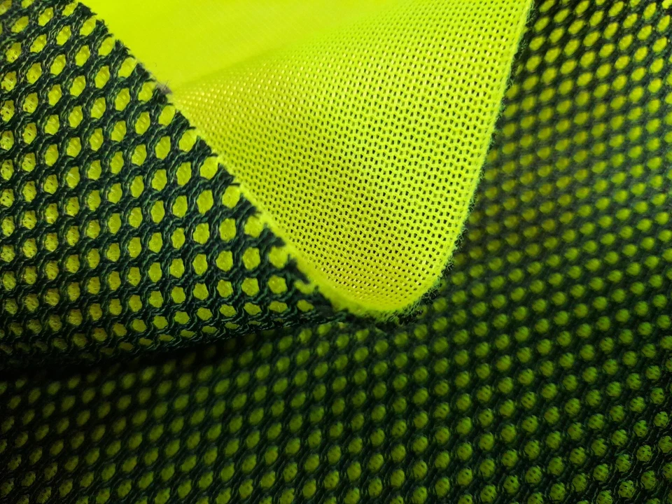 2.5mm* THICK - HI VIS YLW - 3D Spacer Mesh Fabric - UPHOLSTERY, CRAFTS & MORE