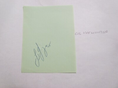 #ad Troy O#x27;Leary Signed Cut Paper $12.00