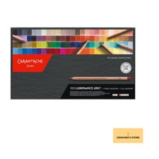 Caran d'Ache Luminance 6901 Box of 100 Individual Coloured Artists Colour