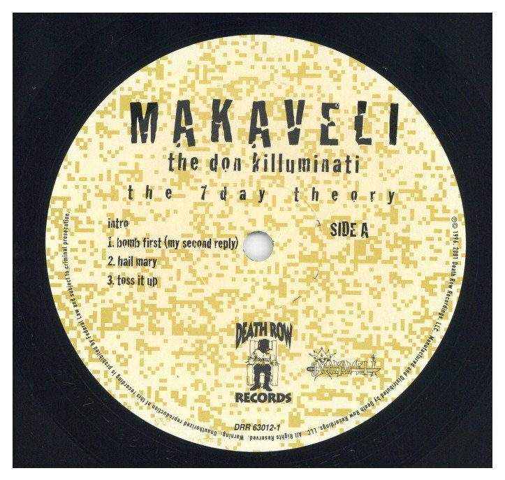 2Pac Makaveli - The Don Killuminati The 7 Day Theory '01 2xLP US