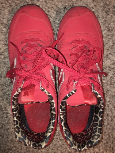 new Balance womens 574 red Cheetah 11 