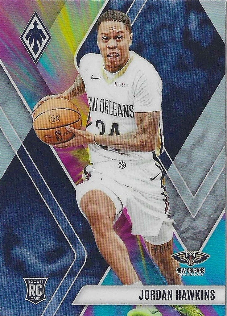 2023-24 Panini Phoenix Jordan Hawkins Rookie #254 Color Burst SSP Pelicans RC