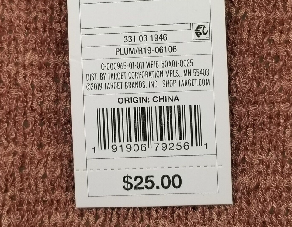 Women's Long Sleeve Open Front Lightweight Cardigan Wild Fable Mauve Size 1X eBay