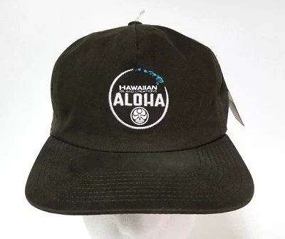 Hawaiian Island Creations HIC Hat Cap Brown Snapback OSFM - ALOHA - Surf - NEW - Image 1 of 4