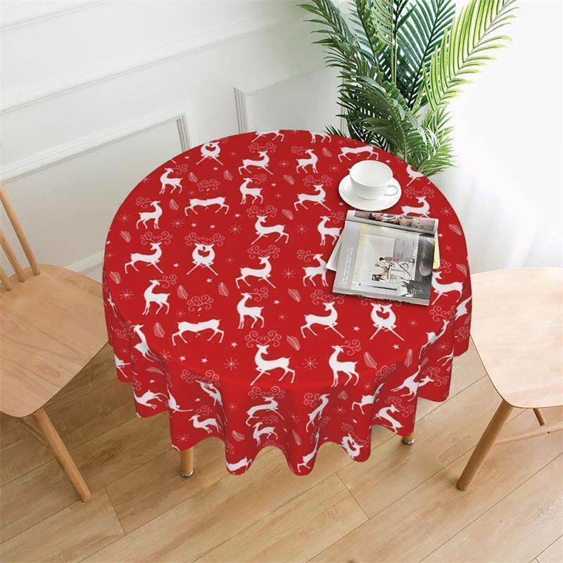 Tablecloth Round Table Cloth Cover Dinner Party Home Decor 150cm