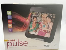 Kodak Pulse 7" Digital Photo Frame Wifi Touchscreen Black NEW FACTORY SEALED