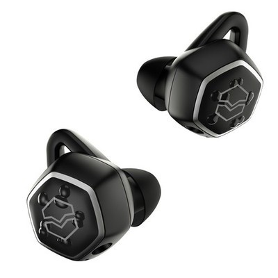 V-MODA Hexamove Pro True Wireless In-Ear Earbuds, Black #HEXM-PR