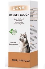 Kennel Cough Treatment,UKNM Kennel Cough Drops/Dogs,Natural Wheezing-1.69oz 2pk