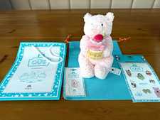 Shanghai Exclusive - Jellycat Leola Bear with Strawberry Cake Medium Bundle BNWT
