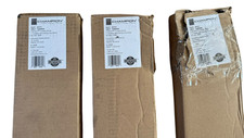 Lot of 3 Champion 1" Cordless Light Filtering Vinyl Blinds White 35" W x 64" L