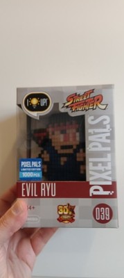 Pixel Pals Street Fighter Evil Ryu - Exclusive! LIMITED TO #1000 PIECES! MIB!